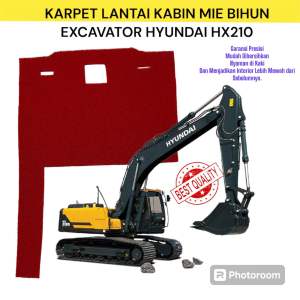 excavator hyundai HC210 Karpet Kabin excavator