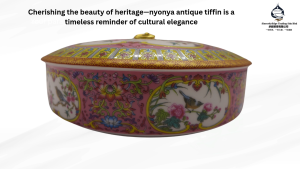 景德镇珐琅彩底鸟语花香陶瓷高档带盖果盘/ 饭菜格JingDeZhen Enamel Based Painted Floral & Bird High-End Ceramic Fruit Plate