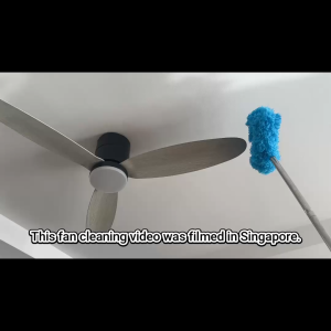 Extendable Microfiber Duster | Ceiling Fan & High Wall Cleaner | Telescopic 1.4m Pole | Washable | HDB