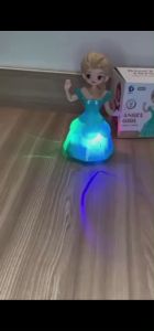 Electric Universal Rotating Ice And Snow Princess Sophia Kid Toys Kids Music And Light Girl Gift Baby Education toy