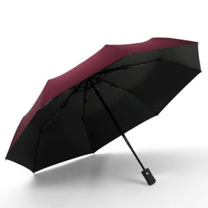 Umbrella Fully Automatic Thickened Enlarged Reinforced Folding Umbrella Sun and Rainproof Sunshade Umbrella for Women Sunscreen