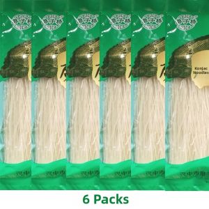0 Fat Konnyaku Noodles Low Dry Konjak Vermicelli Vermicelli Dry 2000G Bags Convenient Fast Food Meal Filling Belly Konjac Pasta Silk