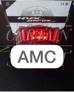 Lampu Stoplamp Aerox 155 Connected New Stoplamp Aerox New 7 in 1 RGB Shark power