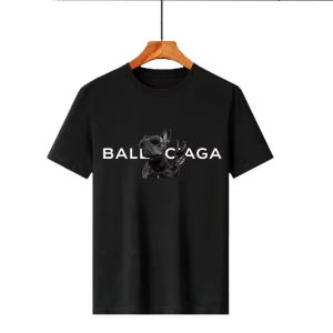 Spring/Summer 2026 New Hot Fashion Summer Luxury T-shirt Letters Print Cotton Casual Tees Wear Streetwear Y2K Solid Color Tops