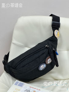 น่ารัก สไตล์ญี่ปุ่น เด็กผู้หญิง กระเป๋าคาดหน้าอก เรียบง่าย หลากหลาย น้ำหนักเบา เอว กระเป๋าสําหรับนักเรียน ลำลอง กระเป๋าสะพายข้างกีฬา