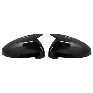For Audi A4 A5 B9 S4 S5 RS5 2017 2018 2019 Rearview mirror cover Black Ox Horn Cover Replacement part