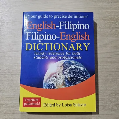 English - Filipino Filipino - English Dictionary By: Salazar