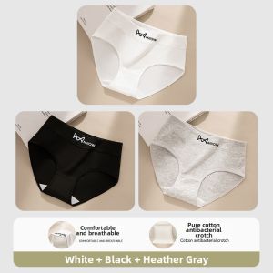MiiOW | Cotton Antibacterial Briefs Medium Waist No Wedgies