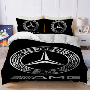 Potdemiel | M-MercedesES A-AMG-ES Duvet Cover Set Home Style Bedding Soft Laundry Cotton Bed 3 Piece Set Student Dormitory Gift