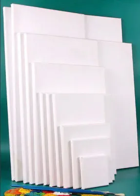 🌈 Stretched Canvas for acrylic and oil painting 🖌️ 🎨 迷你帆布画 (280gsm - 300gsm)