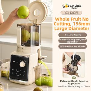 Bear | Large Feeding Automatic Pulp Separating Juicer