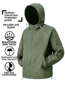 LIEYAN | Lightweight Quick-drying Mens UV Protection Skin Clothing