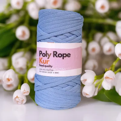 Benang rajut poly rope / tali KUR 1 pack paket hemat