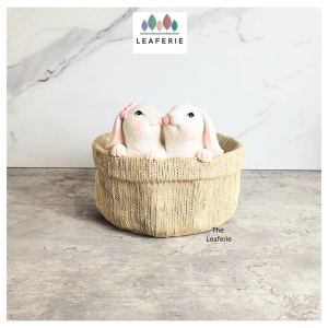 The Leaferie Hoppi Rabbit Flowerpot . flowerpots flower pot plant pots planter planters