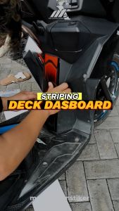 STIKER PELINDUNG DASHBOARD TANKPAD BEAT DELUXE / BEAT STREET 2020 2021 2022 2023 - SDB4
