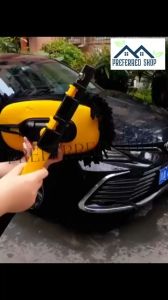 PREFERRED SHOP Car Cleaning Brush Car Wash Brush Telescoping Long Handle Mop 15°Elbow Adjustable Car Wash Brush Mop