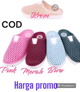 sandal slop karet yumeida untuk wanita murahpengiriman cepat