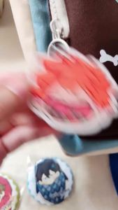 Shake Anime Haikyuu Keychain Acrylic Figure Shoyo Hinata Kozume Kenma Kotaro Bokuto Keyring Model Doll Cosplay Birthday Gift