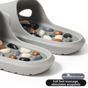 RUNROU | Dép Massage Huyệt Đạo Chống Trượt Kháng Mùi