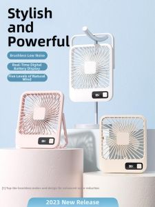 Portable Mini USB Fan Ultra Quiet Office Desktop Student Dormitory Bedside Charging Small Fan Home Use Fan Lightweight