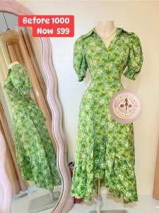 Made in Vietnam luxury inspired floral dress formal dress non padded and padded