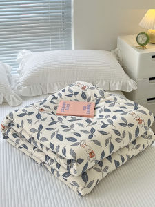 SHAYA | Cotton Knit Lightweight Blanket Cores for Machine Washable Childrens Dorm Use