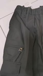 ZITY Mens Casual Chino Pants 3 Quarter Straight Cut comfortable 100% Cotton Harem Style