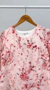 Áo voan tơ nữ trung niên cao cấp mềm mịn mát tặng mẹ  AN4Y0131 Thời trang Thiều Hoa