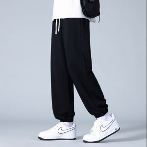 TUCANO | Warm Thickened American Style Sporty Loose Fitting Pants for Autumn and Winter with Sheepskin-like Material