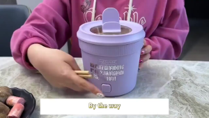 24h ship/ Small Mini portable electric cooker/ Household multi-all-in-one pot/ Instant noodles bowl non-stick pot