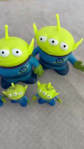 Bandai | 2026 New Toy Story Woody Buzzlightyear Green Aliens Doll Figure Anime Decoration Collection Toy Model For Gifts