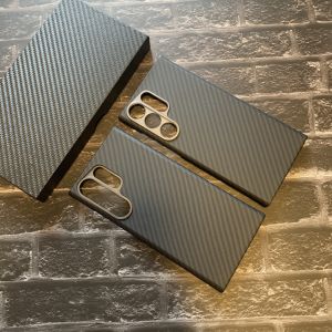 เคสโทรศัพท์เคฟล่าร์คาร์บอนไฟเบอร์สําหรับ Samsung S23 Ultra Magnetic Attraction สไตล์ธุรกิจ เรียบง่าย Anti-fall ผู้ชาย 600d ฝาครอบป้องกัน