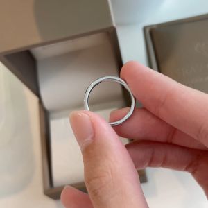 Gray & Gold แหวนวงเกลี้ยง TC ทรงมน หน้ากว้าง 2 มิล สีเงิน (Silver) แหวนชายหญิง คู่รัก แต่งงาน Jewelry