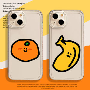 Creative Orange Banana iPhone 14 Apple 15 pro Max 13 Burger 12 Mini French Fries 11 Couple pro New X Men 16 Women XS Transparent Cartoon Cute plus Case