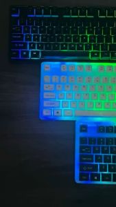 V2S KM200 Mechanical Feels Gaming Keyboard And Mouse Combo Set With RGB Backlight
