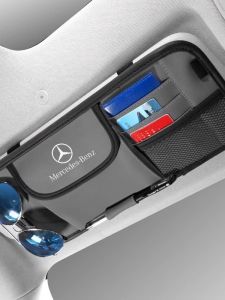 MOLIXIA | Car Sun Visor Sunglasses Holder Eyeglass Clamp Card Organizer