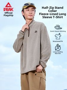 PEAK | Half-Zip Long Sleeve Fleece Sweatshirt Outdoor