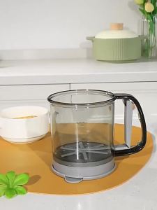 Semi-Automatic Flour Sifter With Hand Press Design Transparent Flour Sieve〔CC11〕