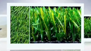 Karpet Rumput Sintetis Palsu Rumput Sintetis Ukuran Sedang 25mm 30mm