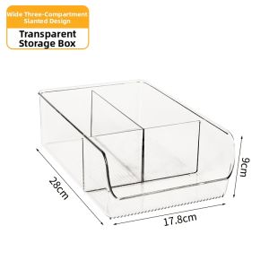 Multi-compartment Seasoning Storage Box