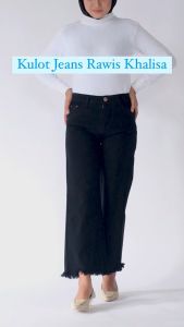 SISTAQUE - Celana Boyfriend Wanita Terbaru Kulot Wanita Rawis Khalisa