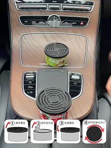 Car Freshener Long Lasting 365 Days Reusable Car Air Freshener New Car Scent Remove Odor  Cars Room & Bathroom