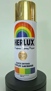 Sherlux All Purpose Spray Paint - Quick Drying Acrylic Lacquer Bright Sprays