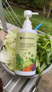 Plantaniq Veggie Wash น้ำยาล้างผัก ผลไม้ ขจัดคราบดิน ฝุ่น สารเคมี ขนาด 500 ml.