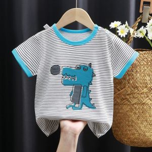 Áo Thun Cotton Tay Ngắn Cho Bé Gái Mùa Hè Áo Thun Cotton Nguyên Chất Cho Bé Gái Áo Thun Cotton Cho Bé Gái Mùa Hè