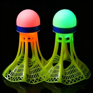 Upgrade 1/2/5 Pack LED Badminton Shuttlecocks -Lighting Glow In The Dark Badminton  Practice Windproof Shuttlecocks