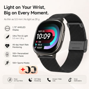 New Smart Watch Bluetooth Call 1.73 Color Screen Ultra-high Resolution Data Synchronization Heart Rate Monitoring Smart Watch