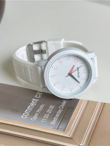 Sport Waterproof Womens Quartz Watch High Accuracy Time Only Viewing Shock Resistant round Silicon Band Childrens Watch