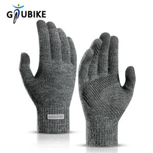 GTUBIKE Winter Warm Knitted Gloves Mobile Phone Touch Screen Knitted Gloves Winter Thick Warm Outdoor Gloves For Men Women