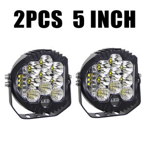 LED Sport Work Lamps 3 5 Automobile for Lada Off Road Use 4X4 Vehicle Auxiliary Lights LED 7 Inch Jeep Combo Driving Headlam